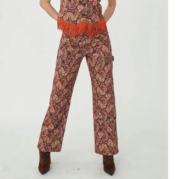 Rachel Antonoff Bruno Straight Leg Jean - Picture 2 of 12